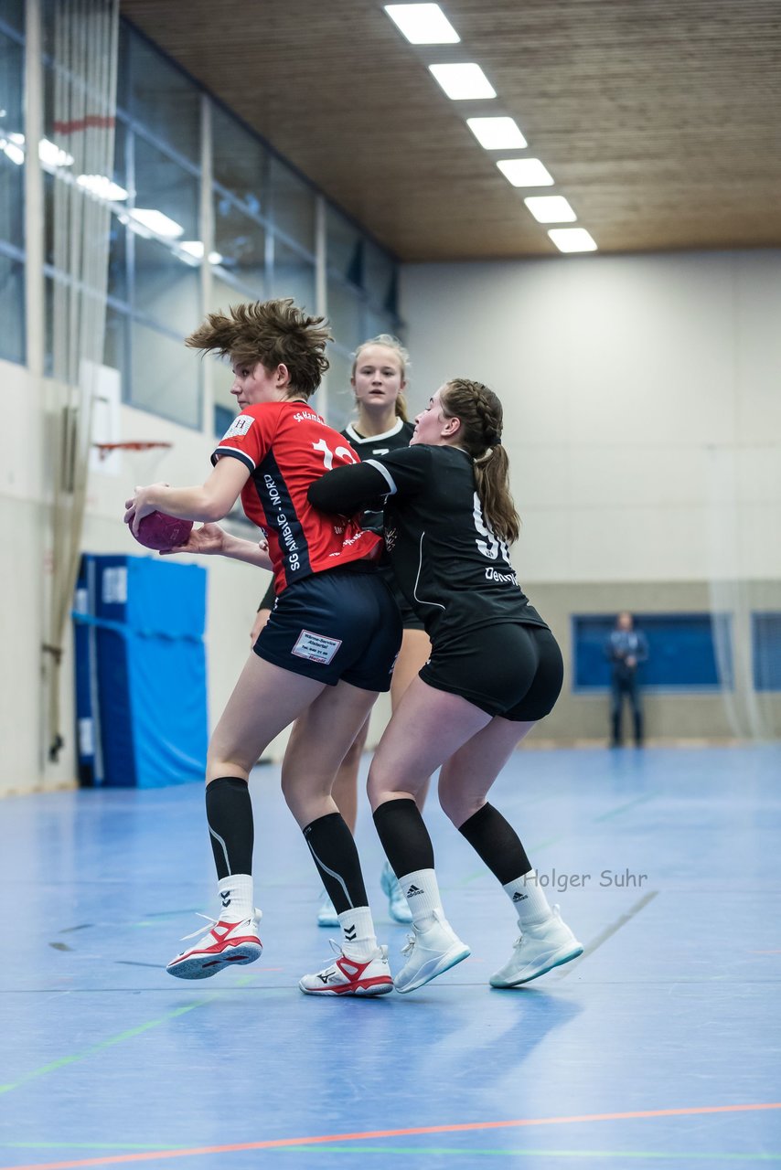 Bild 154 - B-Juniorinnen SG HH Nord - SV Henstedt Ulzburg : Ergebnis: 23:22